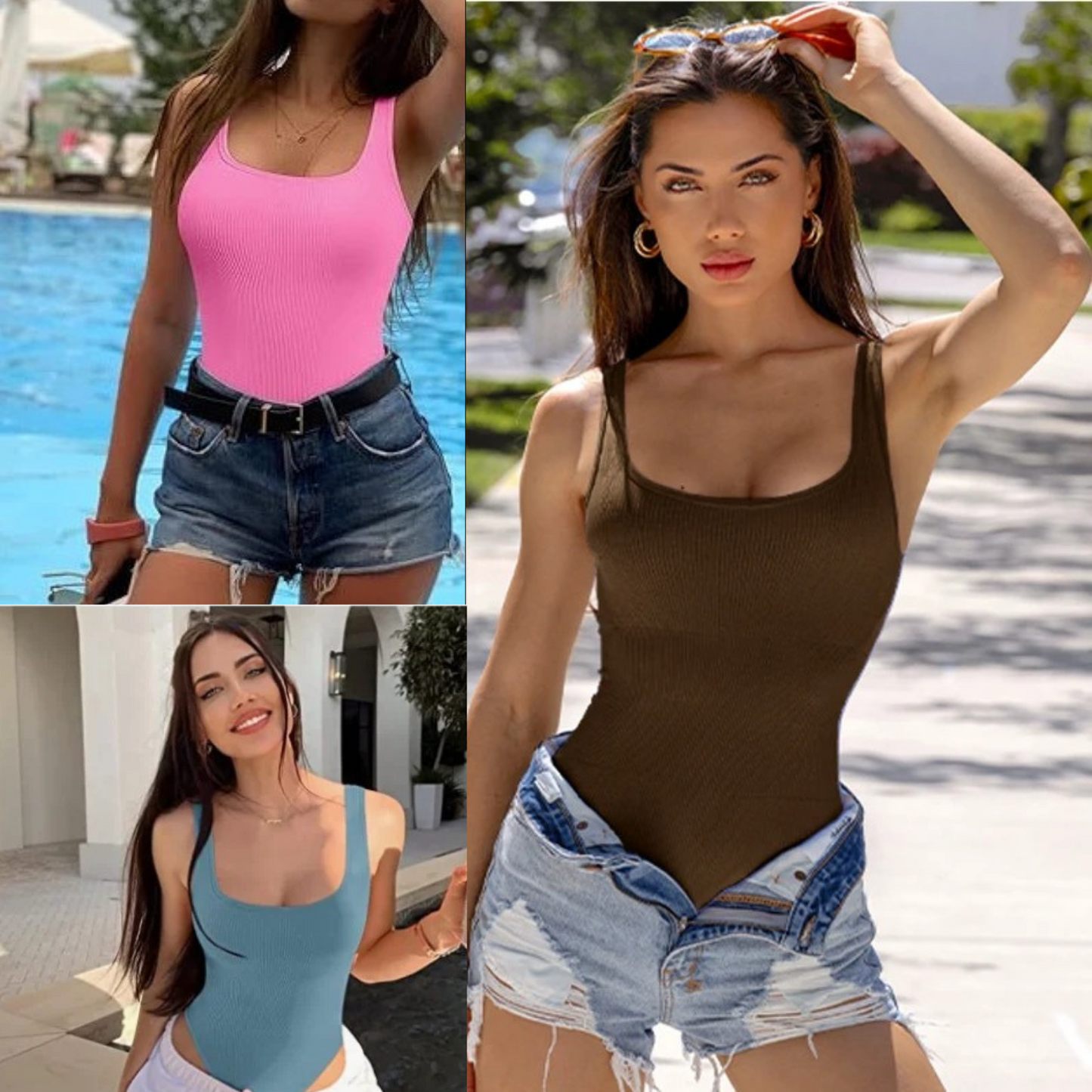 Ribbed Tank Bodysuit